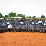 (PHOTOS) Ekiti 2026: INEC ad-hoc staff, materials arrive early as voting commences
